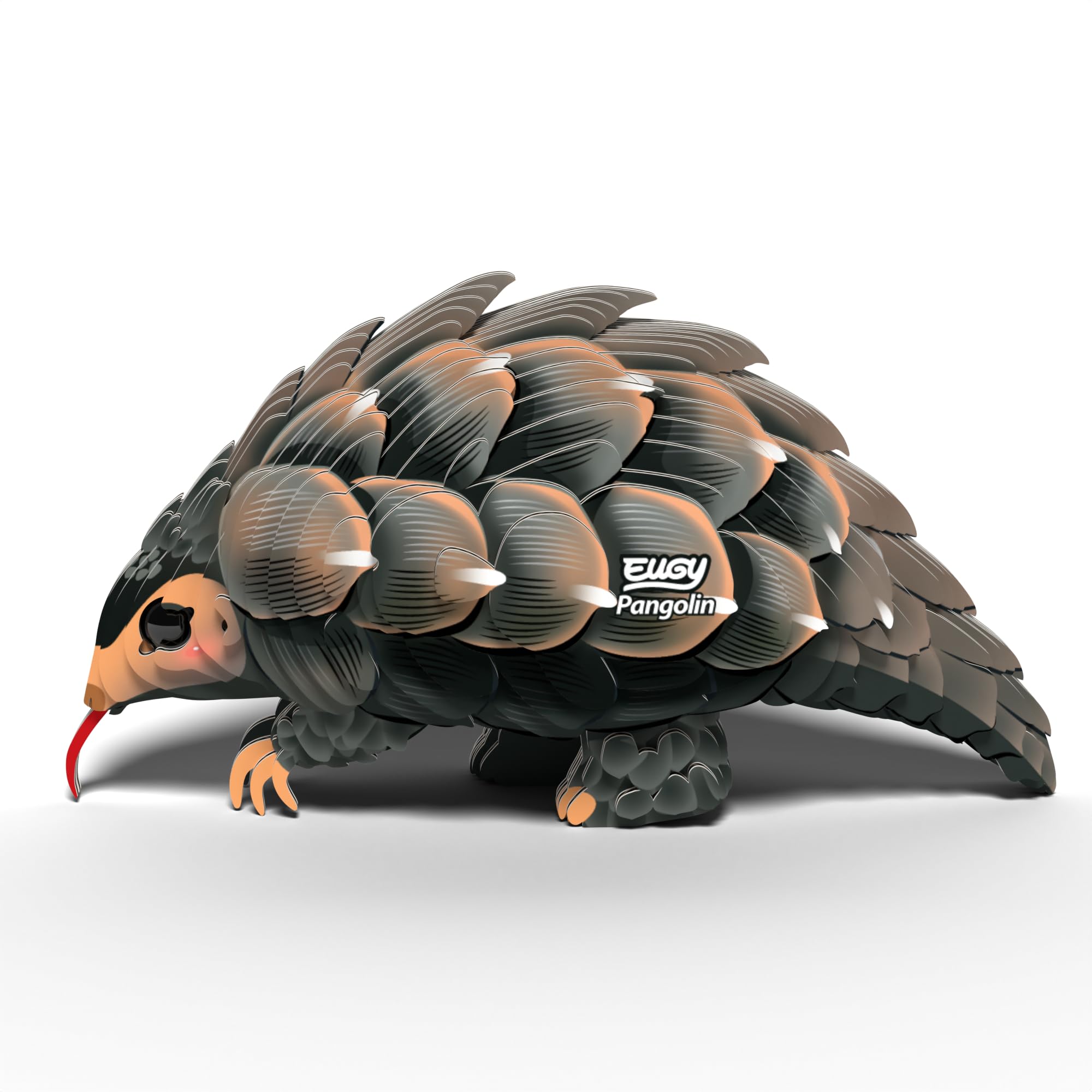 Amazon.com: Eugy Pangolin 3D Puzzle - 30 Piece Eco-Friendly